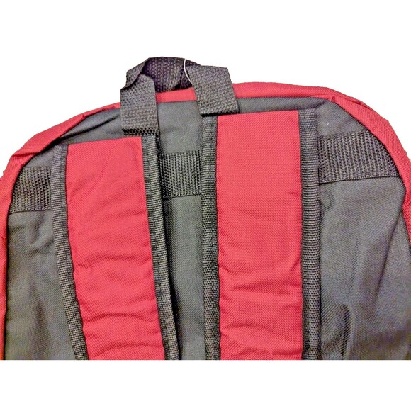 Moda West Kids Backpack 17" – Red or Black Padded Straps Front Pocket New - Picture 14 of 16